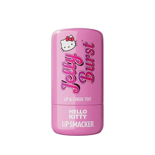 Lip Smacker Hello Kitty So Jelly Lip & Cheek Tint, Moisturizing Sheer & Buildable Color, Fun Bouncy Jelly Texture, Sweet Cherry Flavor - Cherry - Cherry thumbnail 6