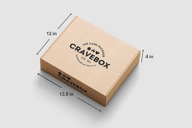 CRAVEBOX Snack Box (100 Count) Valentines Variety Pack Care Package Gift Basket Adult Kid Guy Girl Women Men Birthday College Student Office College Back to School thumbnail 4
