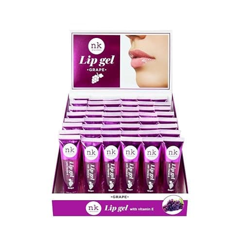 NK lip gloss gel 15ml Vitamin E, Shiny, Nourishes, Lip gel (Grape, Pack Of 3) thumbnail 5