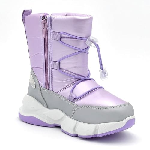 Nova Mountain Boys Girls Little Kids Winter Snow Boots,NF thumbnail 4