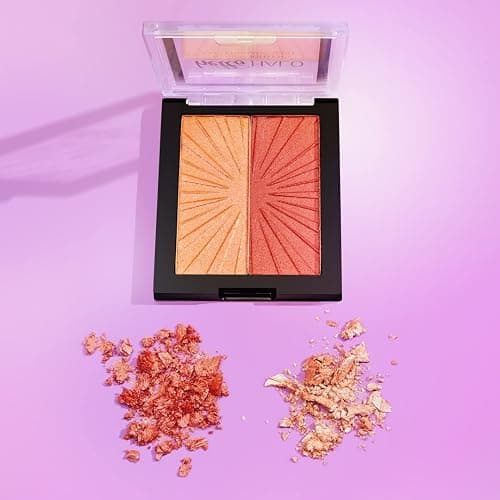 Wet n Wild MegaGlo Blushlighter, Blendable Blush & Highlighter Set, Shimmery Metallic Finish, Highlight Bling thumbnail 11