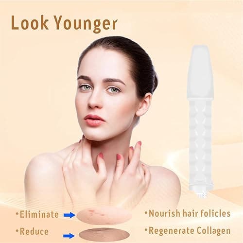 Quiet&Far High Frequency Facial Machine Skin Care Tool for Wrinkles Reducing Skin Tightening High Frequency Facial Wand with 4 Tubes thumbnail 2