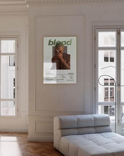 Jefuzh Frank Ocean Posters Blond Poster Music Album Cover Poster for Room Bedroom Aesthetic Home Decor Unframe Wall Art Print Silk Canvas Posters 11x17 in 28x43 cm thumbnail 3