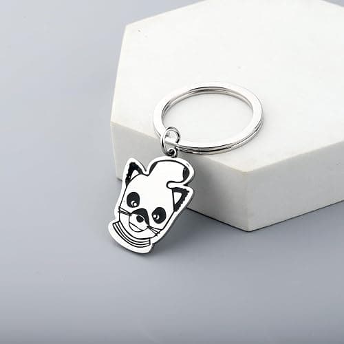 OKEYCH Animated Movies Inspired Gift Keychain literature Fan Jewelry Cosplay Merch thumbnail 4