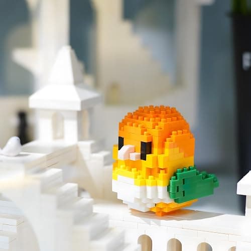 HJPLPXH Parrots 12 Bird Micro Building Block Sets Birthday Gift for Kids | Animals Buildling Model Kits, Mini Bricks Birds Series Toys for Kids thumbnail 2
