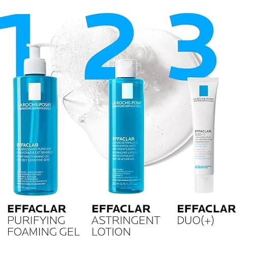 La Roche Posay Effaclar Purifying Foaming Gel for oily sensitive skin 400ml thumbnail 8