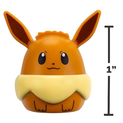 Squish-a-longs Pokémon Mini-Squish 6-Pack (Gengar, Pikachu, Snorlax, Eevee, Bellibolt, Marill) (Amazon Exclusive) thumbnail 2