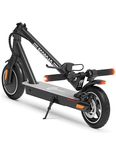 ECOROAD EC6/EC8 Electric Scooter for Adults, 20/29KM Range, 350W/450W Motor, 30KM/H Top Speed, 8.5"/10'' Tires, Foldable Commuter E Scooter with Turn Signal, Dual Brakes - Image 1