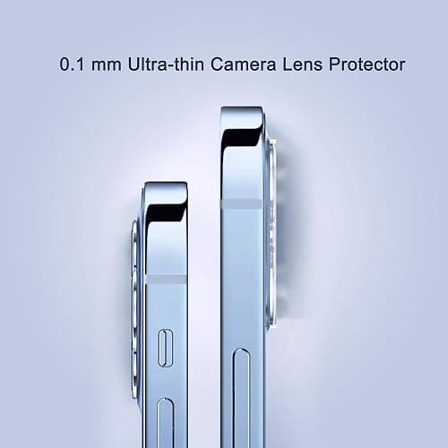 Ailun 3 Pack Camera Lens Protector for iPhone 15 Pro & iPhone 15 Pro Max | Tempered Glass, Ultra HD, Anti-Scratch, Does not Affect Night Shots thumbnail 5