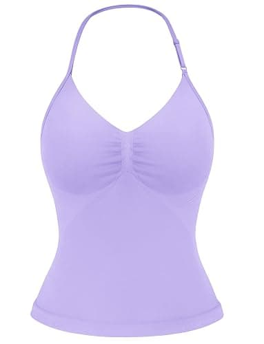 YEOREO SoftHue Impact Longline Strappy Top Women's Halter Workout Tank Tops Backless Gym Longline with Adjustable Strap - Image 1