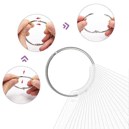 BQAN Nail Swatch Sticks 200 Pcs Clear with Ring & Number Stickers | Nail Polish Color Display | Sample Presentation | Collection Management | Nail Art Practice | Home & Salon Use thumbnail 3