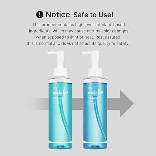medicube Cleansing Oil Zero Pore Blackhead | Makeup Remover for all skin types, Daily Moisture Facial Cleanser, Low-Irritation, Korean Skin Care, 205ml / 6.93 fl.oz thumbnail 6