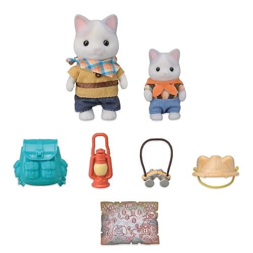Sylvanian Families - 5763 Hermano y Babé Gato Latte, Vamos a Explorar thumbnail 3