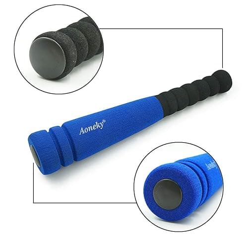 Aoneky Mini Foam Tball Set for Toddlers 1-3 Years, Portable Baseball Toy Set with Foam Bat, 5 Balls, T-Ball Stand & Carry Bag, Safe Soft T-Ball for Boys Girls Indoor Outdoor Play thumbnail 5