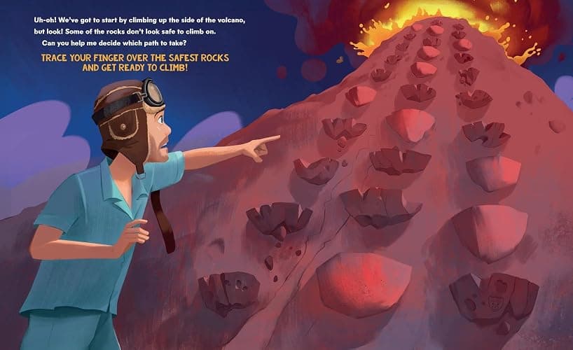 Danny Go's Volcano Adventure: A Picture Book thumbnail 3