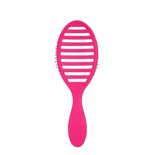 Wet Brush Speed Dry Detangler (Pink)- Ergonomic, Heat Flex Bristles, Blow Dry, Detangling Knots, Snag Anti-Static Brush for All Hair Type thumbnail 2