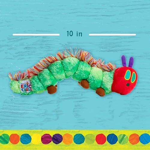 KIDS PREFERRED World of Eric Carle, The Very Hungry Caterpillar Bean Bag Toy, 10 inches thumbnail 4