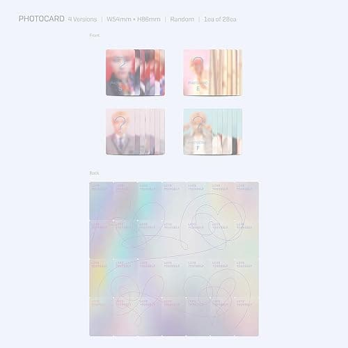 LOVE YOURSELF 結 'Answer' The 5th Mini Album & The 3rd Repackage (E Ver.) Photobook + CD + Photocard + Sticker Pack + 1 Hand Mirror + 5 Extra Photo Official K-POP Sealed Album thumbnail 5