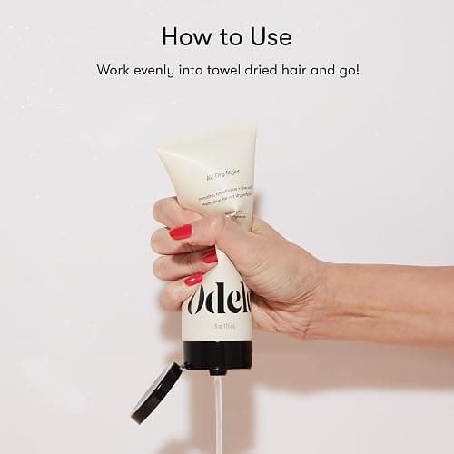 Odele Air Dry Styler, No-Heat Styling Gel to Smooth Frizz, Define and Condition Strands, for Straight, Wavy, and Curly Hair Types, 6 oz thumbnail 5