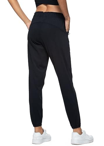 Haowind Joggers for Women with Pockets Elastic Waist Workout Sport Gym Pants Comfy Lounge Yoga Running Pants thumbnail 2
