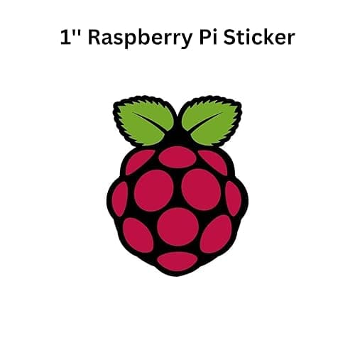 Vis Viva Official Raspberry Pi Keyboard and Mouse Combo + a Logo Sticker (White/Red) thumbnail 4