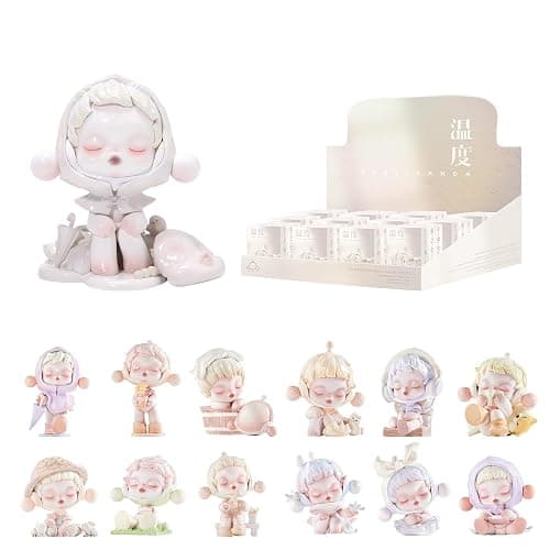 POP MART SKULLPANDA Warmth Series 12PC Action Figure Popular Toy Collectible Art Toy Exclusive Kawaii Fantastic Creative Gift Room Decor Desktop Cute Figure, for Christmas Birthday Party Holiday - Image 1