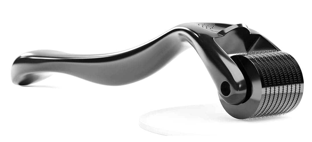 ROSELYNBOUTIQUE Derma Roller for Hair Beard Facial Skin Face 540 Titanium Microneedle - At-Home Beauty Instrument - Holiday Gift for Men Women - Image 1