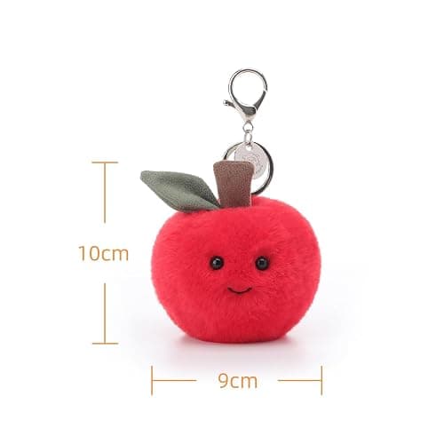 Apricot Lamb Sweet Apple Cute Keychain thumbnail 7