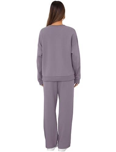 XIEERDUO Sweatsuits Women 2 Piece Outfit Matching Lounge Sets Fall Outfits 2025 Fashion Clothing Crewneck Track Suits thumbnail 5