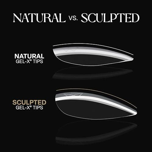 Aprés Gel-X® Natural Stiletto Medium Tip Box | 500pc Gel-X Tips, 11 Sizes 00-9, Premium Quality thumbnail 7