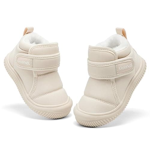 MORENDL Toddler Snow Boots Baby Booties Infant Winter Shoes First Walking Shoes thumbnail 4