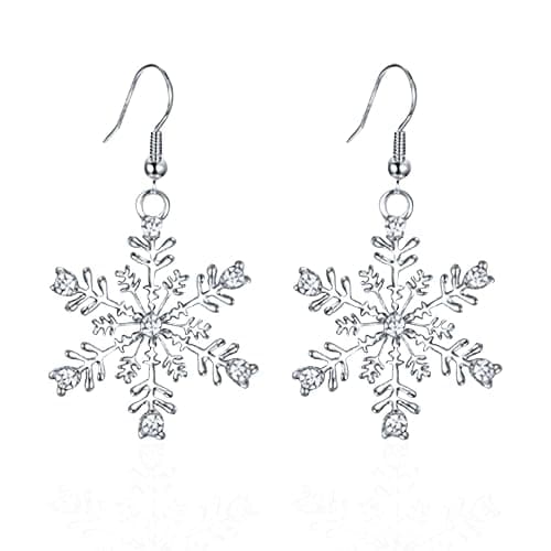 Orecchini con fiocchi di neve - Image 1