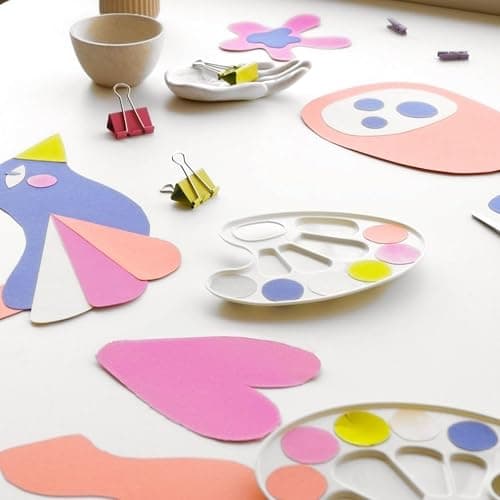 Raylu Paper – Papier Cartonné 50 x 65 cm Coloré, 25 Feuilles Cartonnées, Papier Epais de Couleur, pour l’Ecole, le Bureau, le Scrapbooking, les Activités Manuelles, 180g/m² (Gris Clair) thumbnail 5