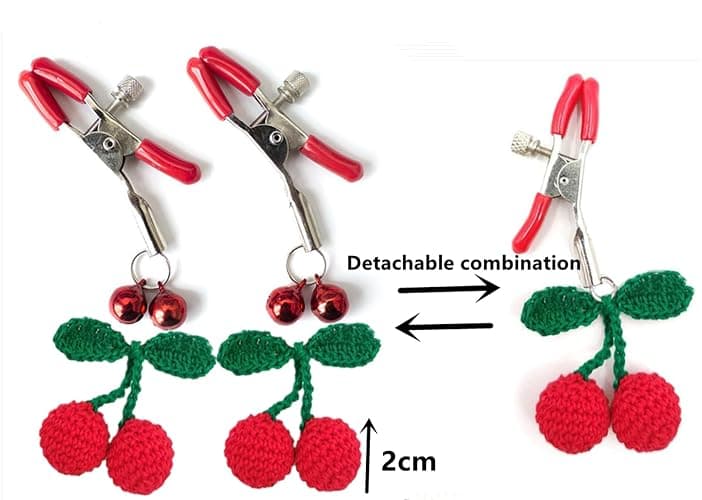Adjustable Metal Nipple Clamps Entertainment Clip for Women R906 Non-Piercing Nipplerings Clip On Nipple Rings Decorative Clip for Clothing Accessories thumbnail 2