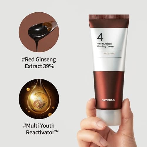 numbuzin No.4 Cream | Full-Nutrient Firming Cream | Skin Elasticity, Wrinkle Care, Anti-aging, Deeply Nourishing, Hydration | Red Ginseng, Panthenol, Niacinamide, Bifida | 2.02 fl. oz. thumbnail 12