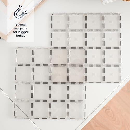 CONNETIX Clear Base Plate Pack, 2 Pieces thumbnail 3