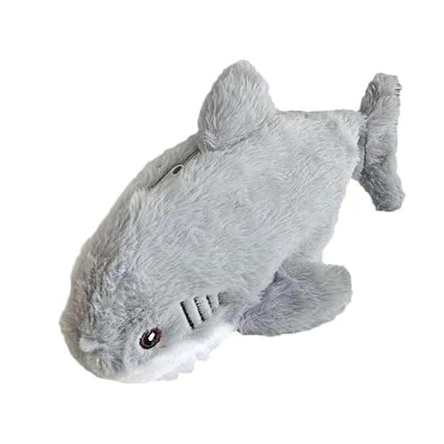 Cmtuuy Pencil Case, Cute Pencil Pouch, Pen Bag Case, Plush Large Capacity Storage Bag, Zipper Pen Pouch for Girl and Boy (Shark) - Image 1