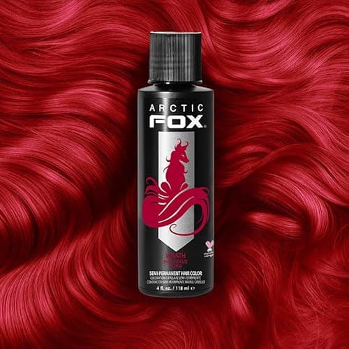 ARCTIC FOX Vegan and Cruelty-Free Semi-Permanent Hair Color Dye (4 Fl Oz, WRATH) - WRATH - 4 Fl Oz (Pack of 1) thumbnail 5
