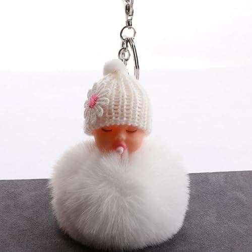 SEWACC 10pcs Silicone Baby Doll Head for DIY Crafts Hand Painting Mini Doll Body Part Blank Doll Head for Keychain Pendant Accessories thumbnail 4