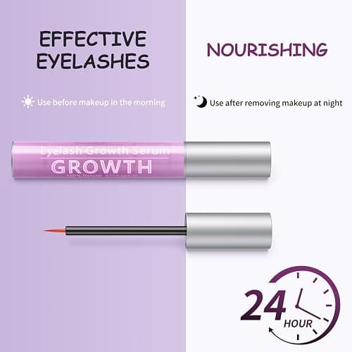 Eyelash Growth Serum Volumizing Lash Serum For Eyelash Growth Longer & Thicker Lash Enhancing serum With Natural Formula Vegan & Cruelty-Free (5mL) thumbnail 7
