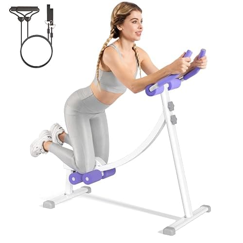 Home Gym Systems Ab Machine, Ab Workout Equipment, Adjustable Ab Trainer Machine for Abs Workout at Home Gym, Foldable, Knee Protection, Abdominal Trainer for Stomach thumbnail 9