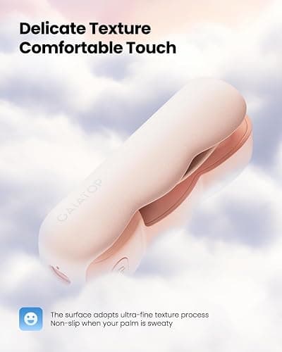 Gaiatop Portable Handheld Fan, Cute Clouds Mini Slide Fan, 3 Speed USB Rechargeable Small Hand Fan, Lash Makeup Pocket Personal Fan, Beach/Travel Essentials Summer Cooling Gifts for Women Girls Pink - Pink thumbnail 4
