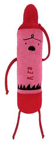 MerryMakers The Day the Crayons Quit Red Soft Plush Crayon Toy, 12-Inch, from Drew Daywalt and Oliver Jeffer's The Day the Crayon's Quit Book Series - Image 1