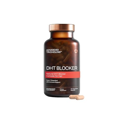DHT Blocker - Hair Growth Supplement for Genetic Thinning for Men and Women | Approved* by American Hair Loss Association | Guaranteed, Backed by 20 Years of Experience in Hair Loss Treatment Clinics - Image 1