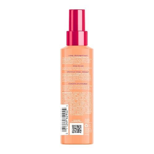 L'Oréal Paris Hair Expertise Dream Lengths Heat Slayer Hair Treatment, Heat Protectant Spray for Hair, Leave-In Against Frizz, 130ml (Packaging May Vary) thumbnail 2