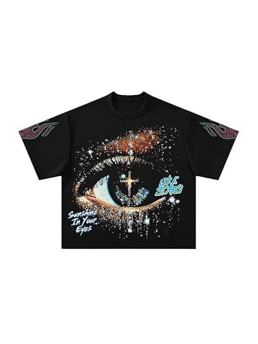 VIPWOLF Y2K Shirt Regular Fit T-Shirts - Image 1