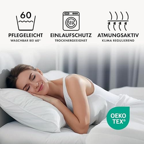 Jacobson Jersey Spannbettlaken Spannbetttuch Baumwolle Bettlaken (140x200-160x200 cm, Grau) thumbnail 6