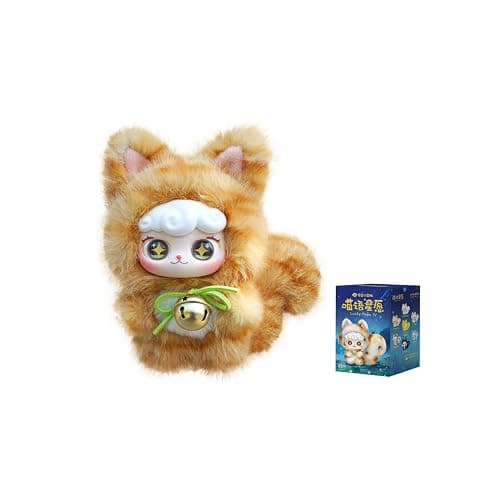 CALEMBOU Plush Blind Box, Cute Meow and Star Wish V2 Series Soft Stuffed Keychain, Kawaii Mystery Vinyl Bag Charms Collectible for Birthday Christmas - Image 1