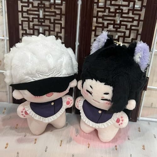 YLEAFUN JJK Anime Figure Pillow Gojos and Geto Suguru Soft Figure Cute Starfish Body Stuffed Animal Keychain Pendant Backpack Bag Charm 10cm thumbnail 2