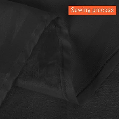 6 Pack Black Round Tablecloths, 90 Inch Stain Resistant and Wrinkle Polyester Fabric Washable Table Clothes Cover for Kitchen Dining, Wedding, Reception Banquet, Birthday Party, Buffet Restaurant - Black - 90 In Round, 6 Pack thumbnail 6